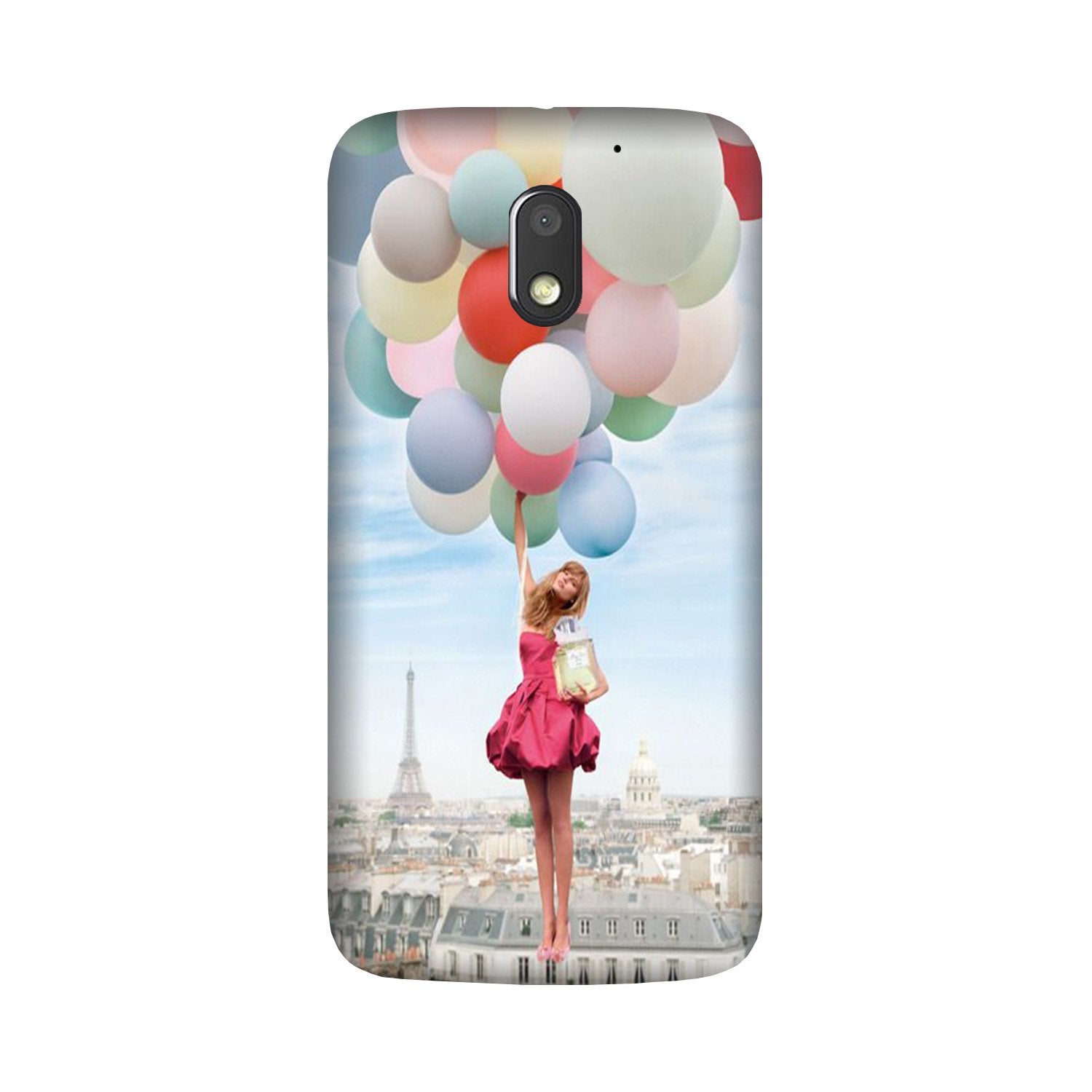 Girl with Baloon Case for Moto G4 Play