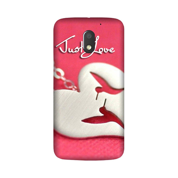 Just love Case for Moto E3 Power