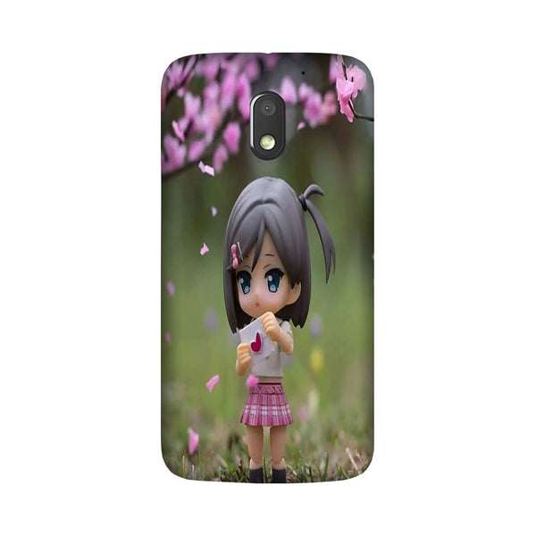 Cute Girl Case for Moto G4 Play