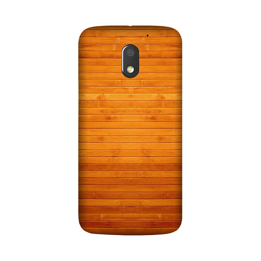 Wooden Look Case for Moto E3 Power  (Design - 111)