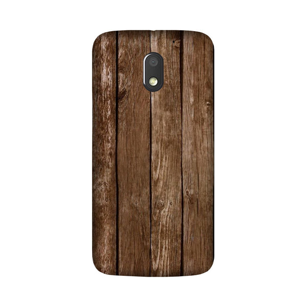 Wooden Look Case for Moto E3 Power  (Design - 112)