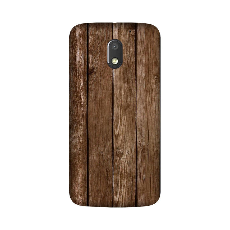 Wooden Look Case for Moto E3 Power  (Design - 112)