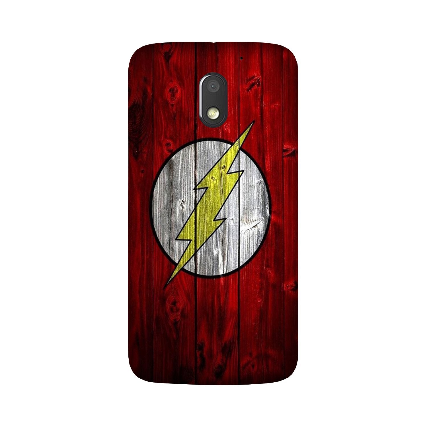 Flash Superhero Case for Moto E3 Power  (Design - 116)