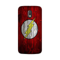Flash Superhero Case for Moto E3 Power  (Design - 116)