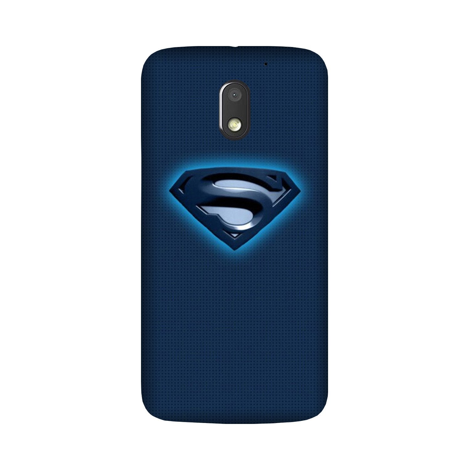 Superman Superhero Case for Moto E3 Power  (Design - 117)