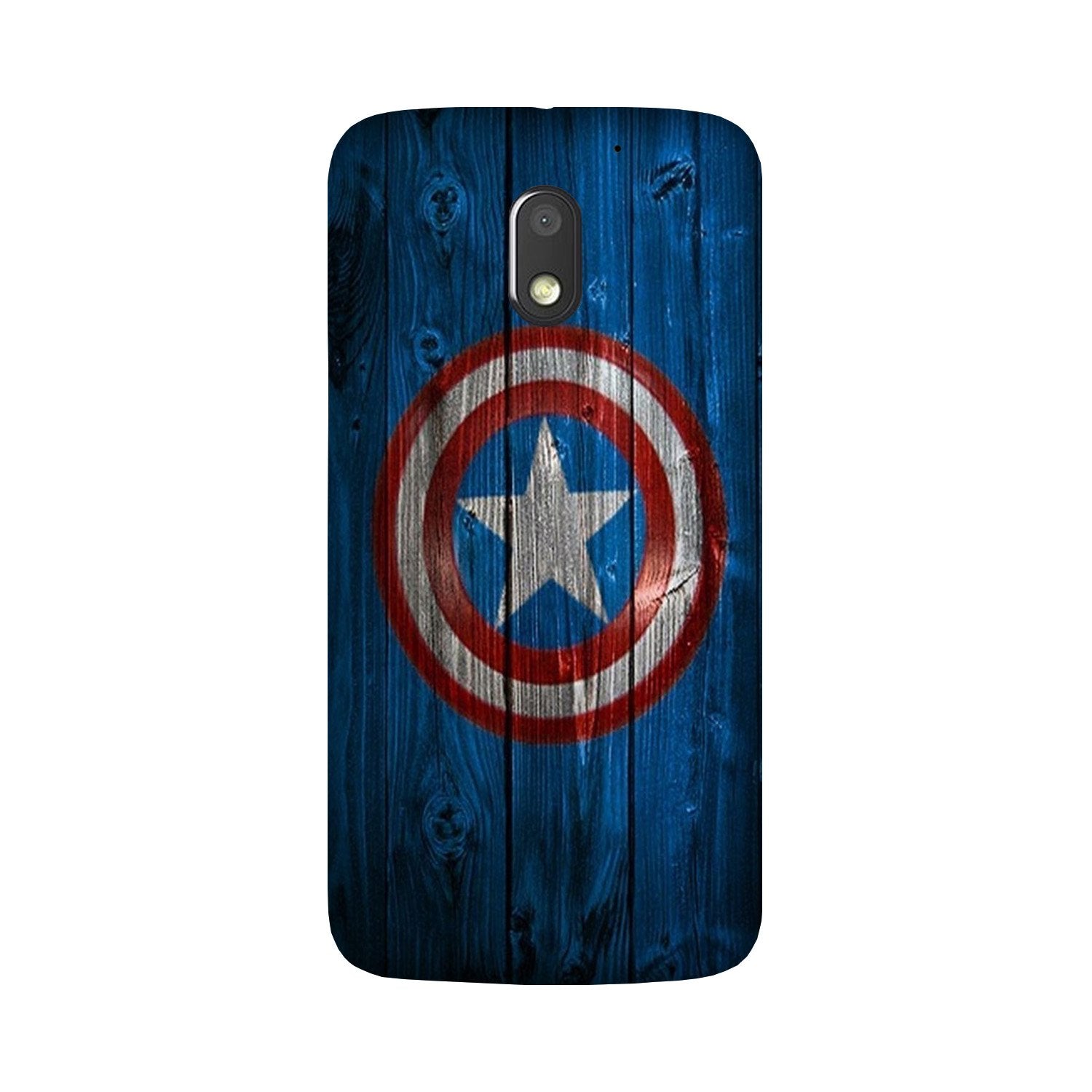 Captain America Superhero Case for Moto G4 Play(Design - 118)
