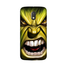 Hulk Superhero Case for Moto G4 Play  (Design - 121)