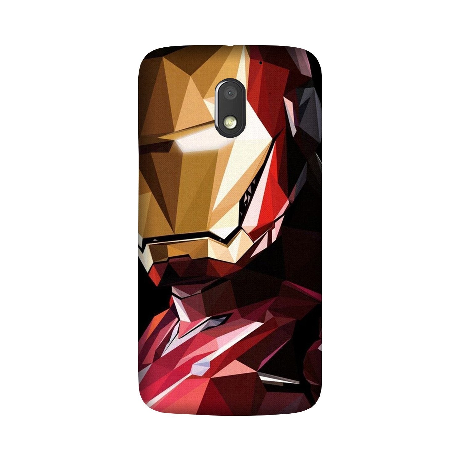 Iron Man Superhero Case for Moto E3 Power  (Design - 122)