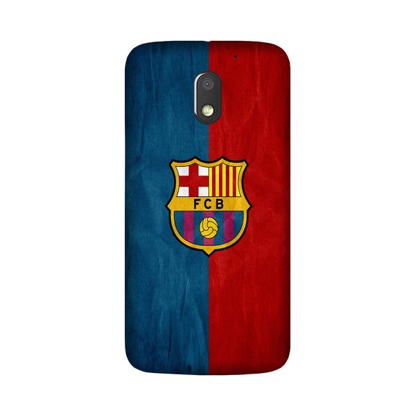 FCB Football Case for Moto E3 Power  (Design - 123)