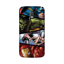 Avengers Superhero Case for Moto G4 Play  (Design - 124)