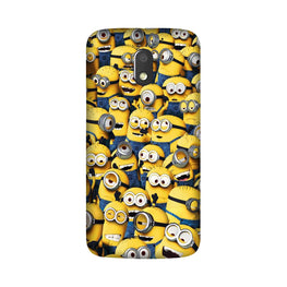 Minions Case for Moto G4 Play(Design - 126)