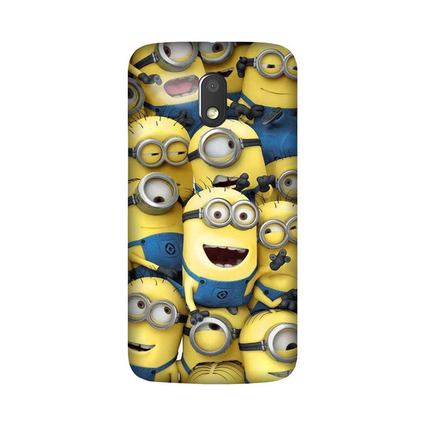 Minions Case for Moto G4 Play  (Design - 127)