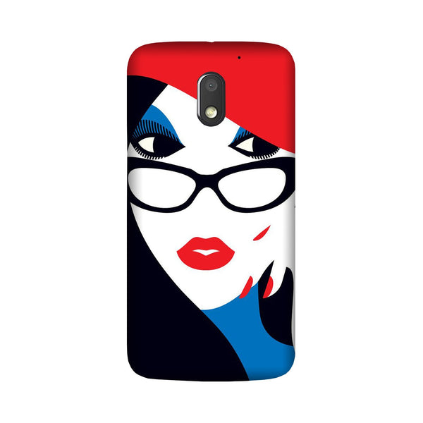 Girlish Case for Moto E3 Power  (Design - 131)