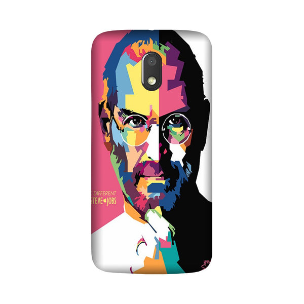 Steve Jobs Case for Moto E3 Power  (Design - 132)