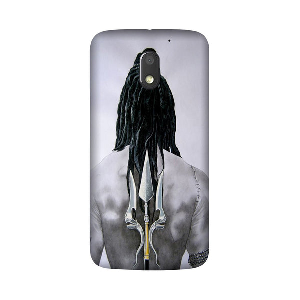 Lord Shiva Case for Moto E3 Power  (Design - 135)