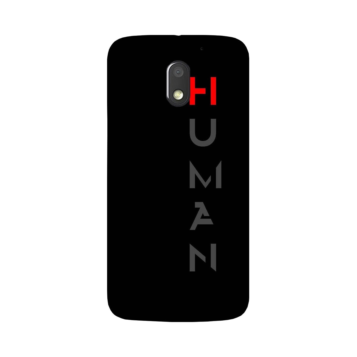 Human Case for Moto G4 Play(Design - 141)