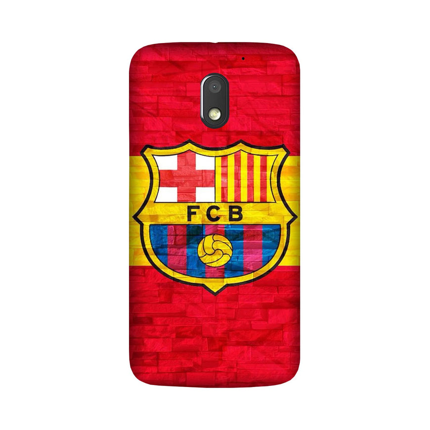 FCB Football Case for Moto E3 Power  (Design - 174)