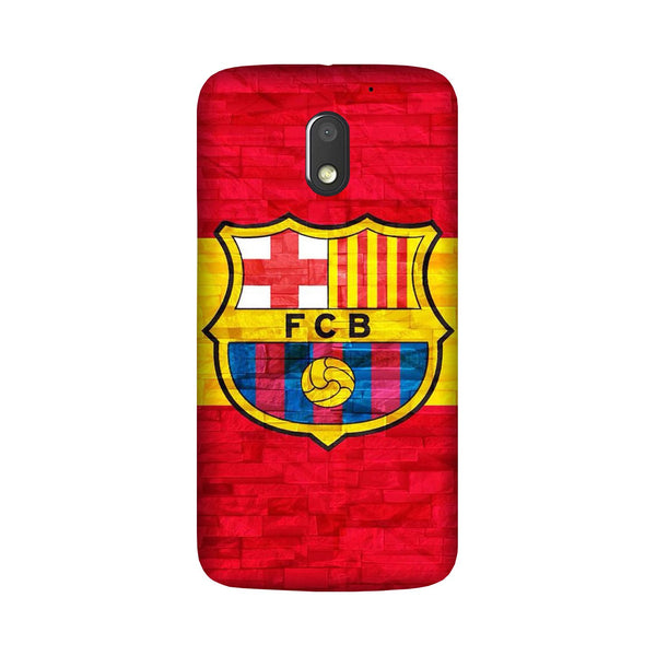 FCB Football Case for Moto G4 Play  (Design - 174)