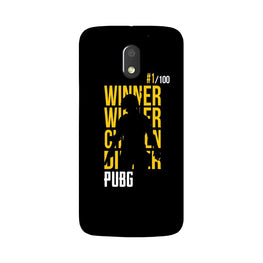 Pubg Winner Winner Case for Moto G4 Play(Design - 177)