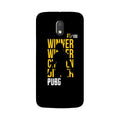 Pubg Winner Winner Case for Moto E3 Power  (Design - 177)