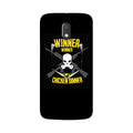 Winner Winner Chicken Dinner Case for Moto G4 Play  (Design - 178)