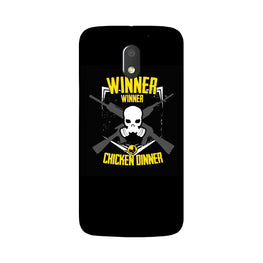Winner Winner Chicken Dinner Case for Moto G4 Play(Design - 178)