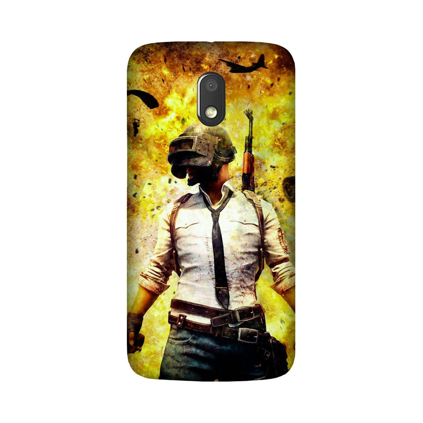 Pubg Case for Moto E3 Power  (Design - 180)