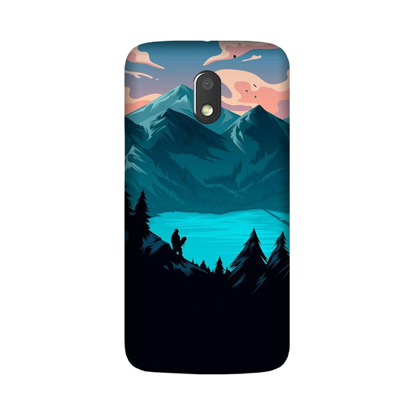 Mountains Case for Moto E3 Power (Design - 186)