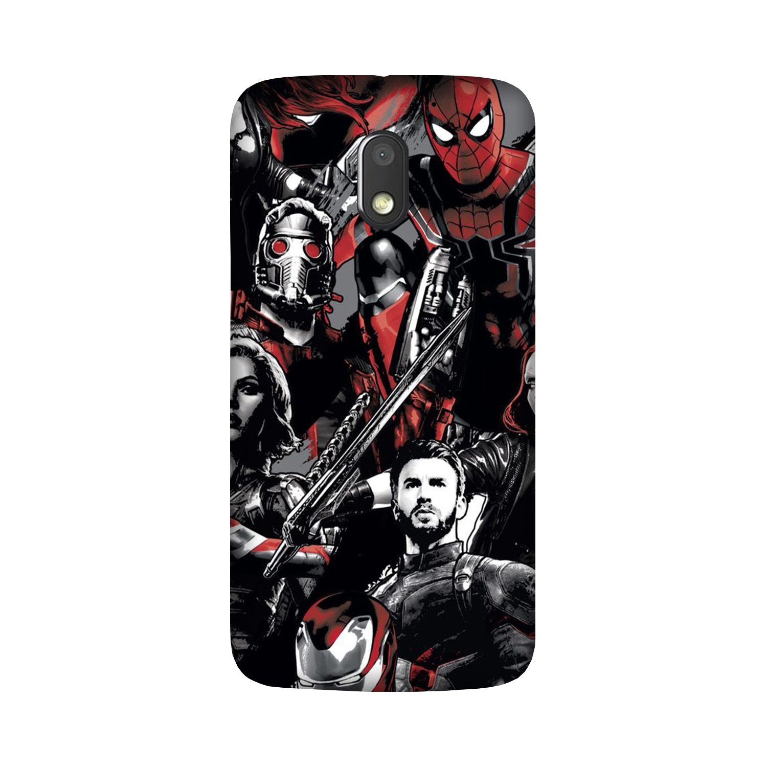 Avengers Case for Moto G4 Play (Design - 190)