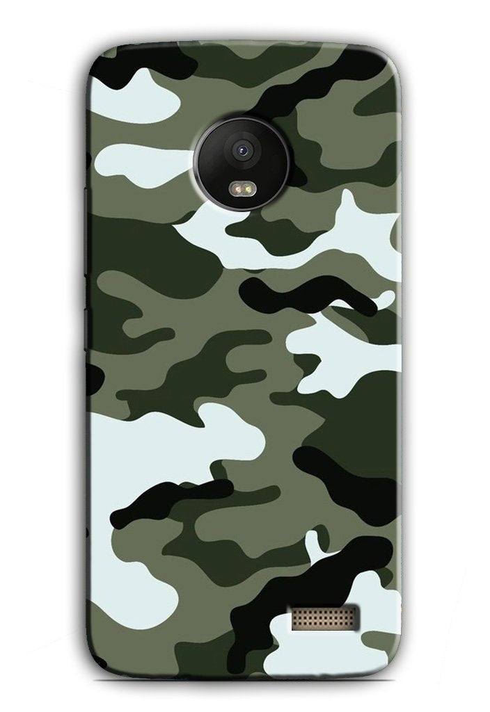 Army Camouflage Case for Moto E4(Design - 108)
