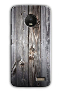 Wooden Look Case for Moto E4  (Design - 114)