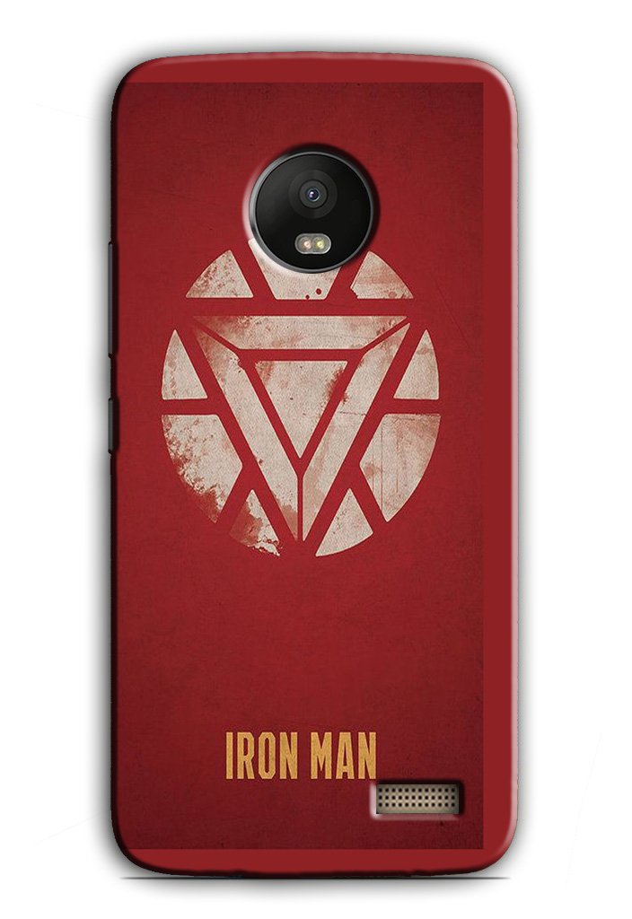 Iron Man Superhero Case for Moto E4(Design - 115)