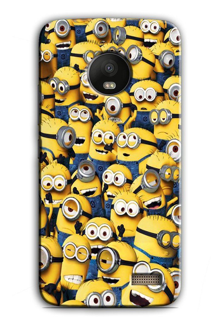 Minions Case for Moto E4  (Design - 126)
