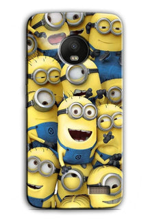 Minions Case for Moto E4  (Design - 127)