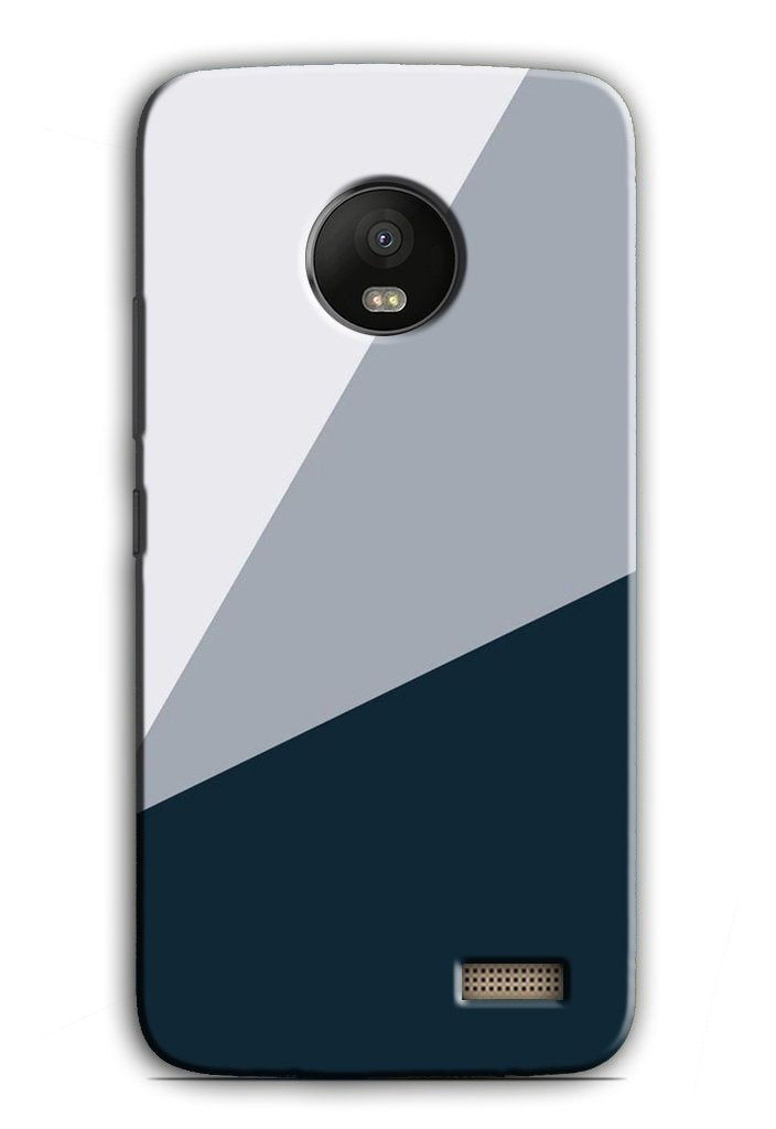 Blue Shade Case for Moto E4 (Design - 182)