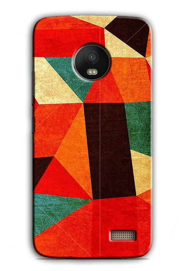 Modern Art Case for Moto E4 (Design - 203)