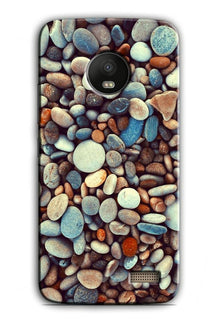 Pebbles Case for Moto E4 (Design - 205)