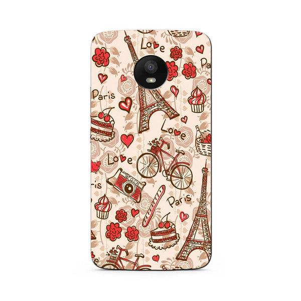 Love Paris Case for Moto G5s  (Design - 103)