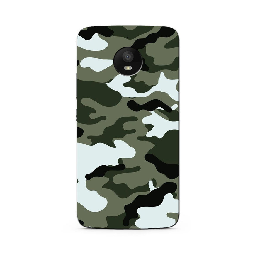 Army Camouflage Case for Moto E4 Plus  (Design - 108)