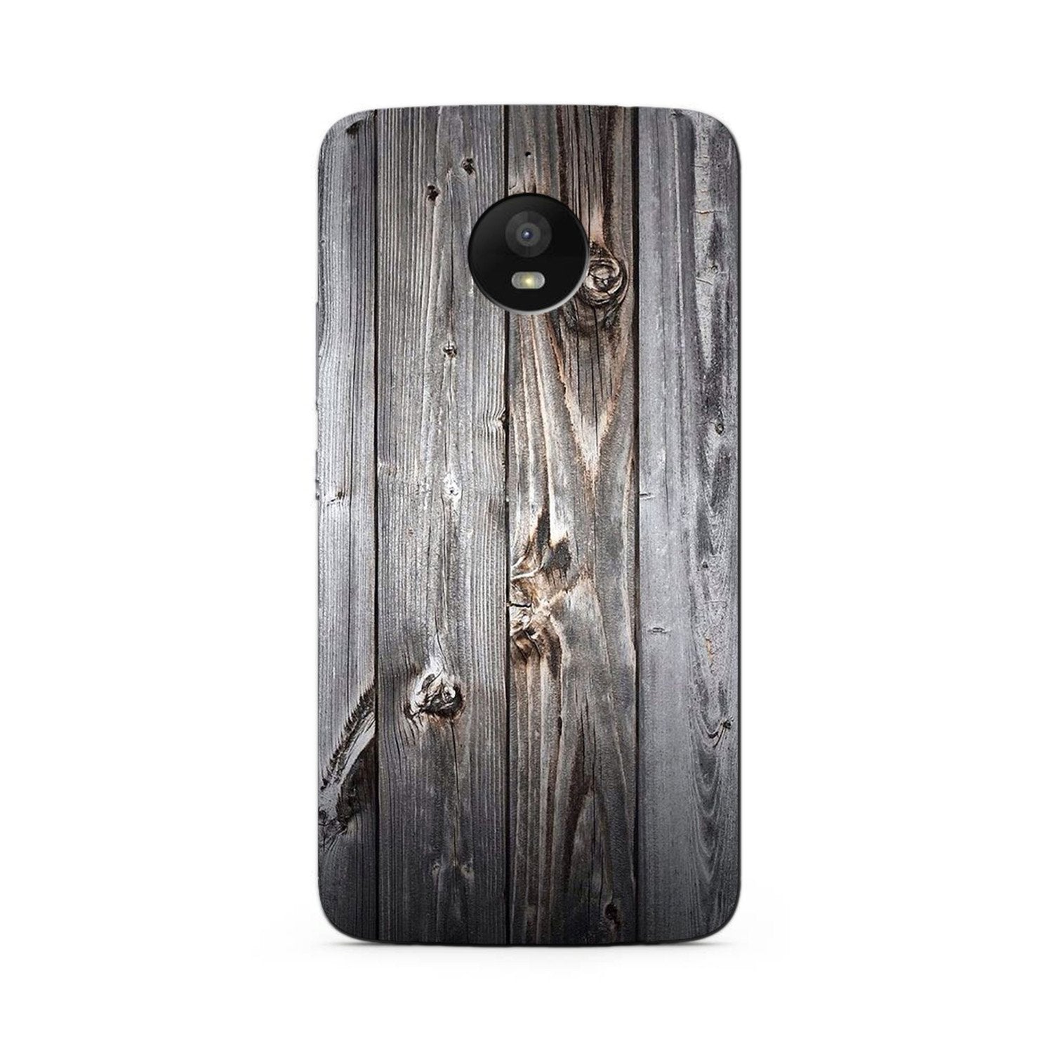 Wooden Look Case for Moto E4 Plus(Design - 114)