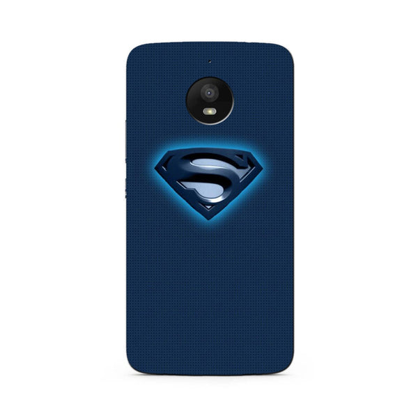 Superman Superhero Case for Moto E4 Plus  (Design - 117)