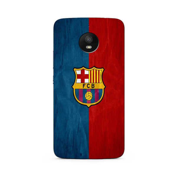 FCB Football Case for Moto G5s Plus  (Design - 123)