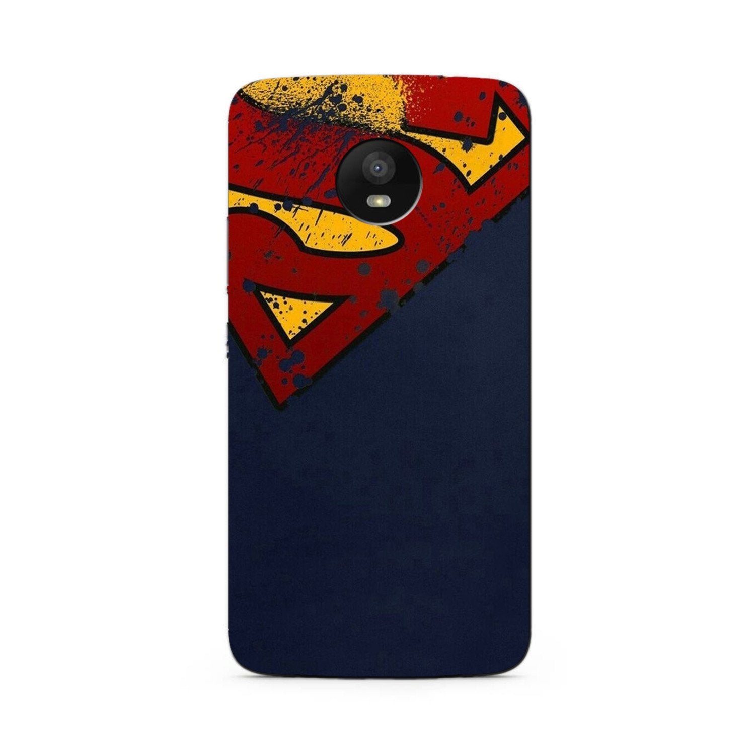 Superman Superhero Case for Moto G5s Plus(Design - 125)