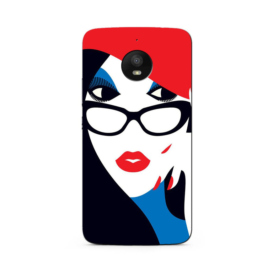 Girlish Case for Moto E4 Plus  (Design - 131)