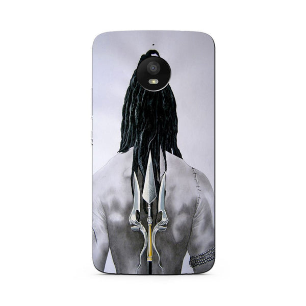 Lord Shiva Case for Moto E4 Plus  (Design - 135)