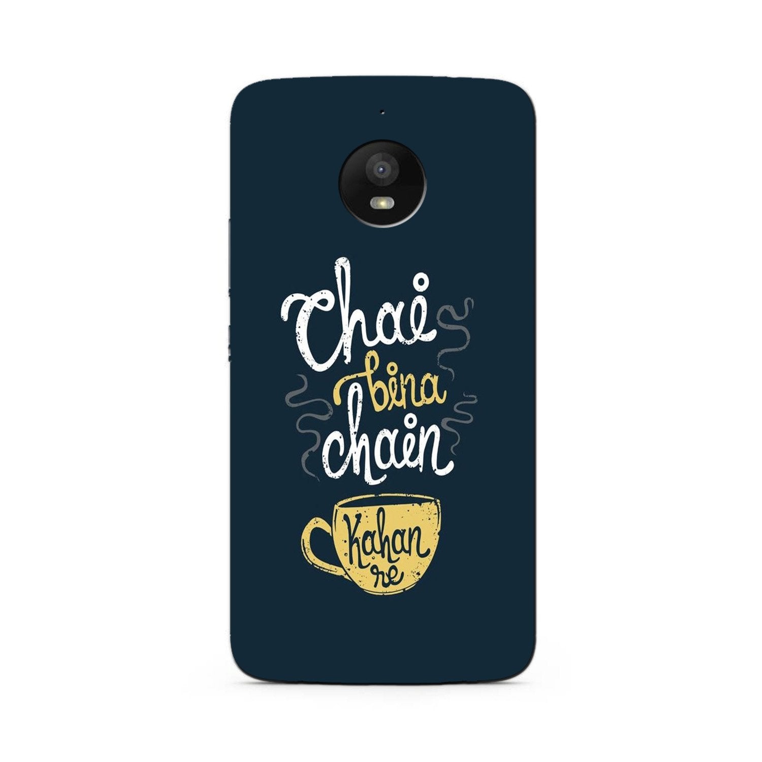 Chai Bina Chain Kahan Case for Moto E4 Plus  (Design - 144)