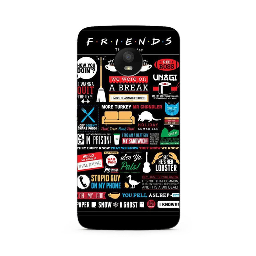 Friends Case for Moto G5s  (Design - 145)