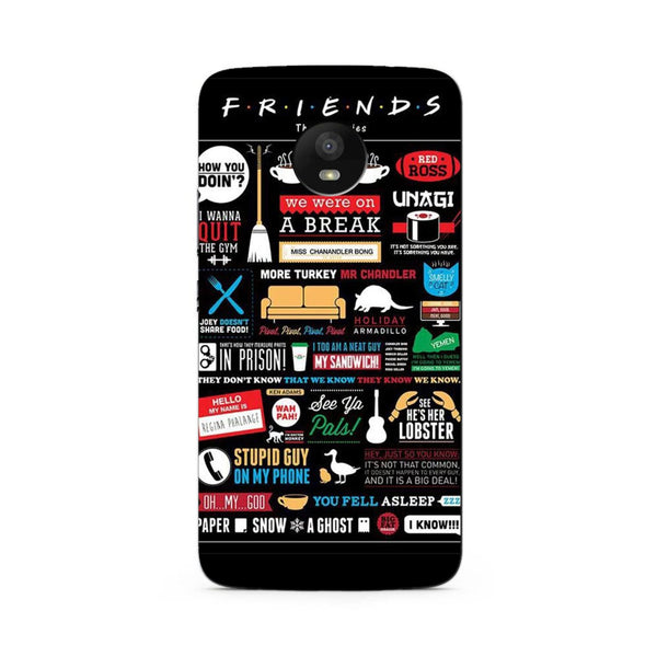 Friends Case for Moto G5s Plus  (Design - 145)