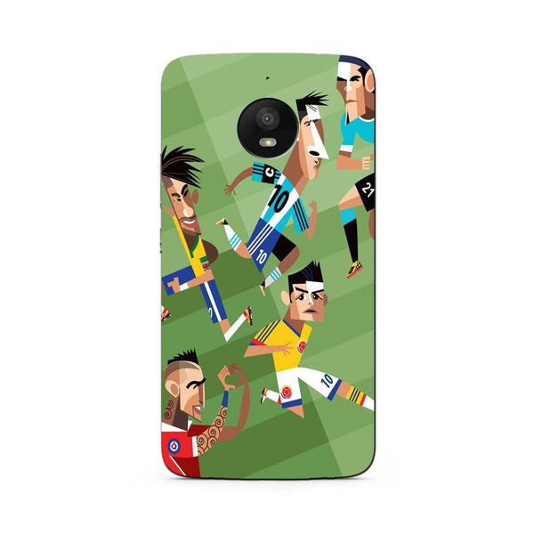 Football Case for Moto E4 Plus  (Design - 166)