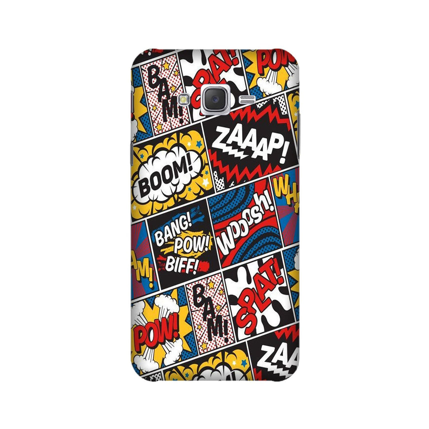 Boom Mobile Back Case for Galaxy J3 (2015)  (Design - 302)